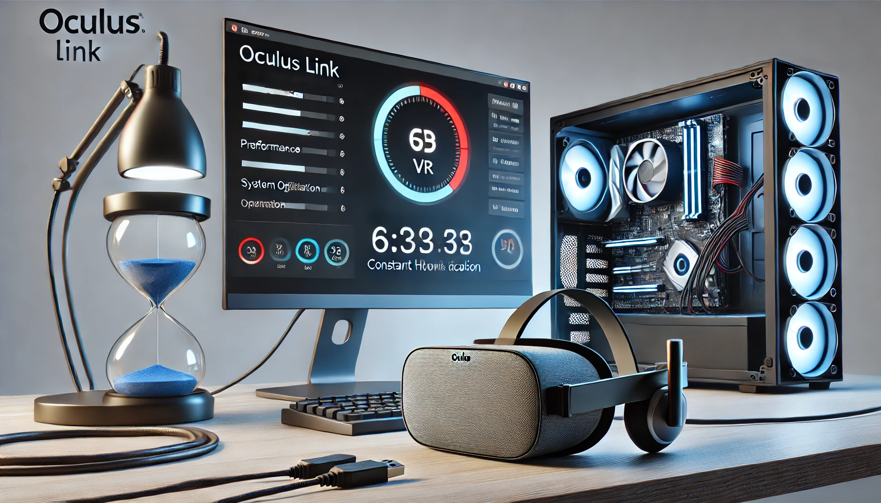 unity 2022.3 oculus link constant hourglass windows 11